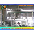 Puffed food vibrating fluidized bed